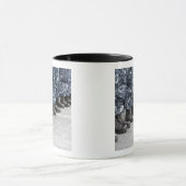 Uitzicht met een laag doorsnee zweefvliegtuig mok (Midden)