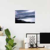 uitzicht met skellig gesteente poster (Thuiskantoor)