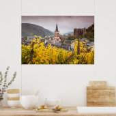 Uitzicht met verhoogde woonplaats | Duitsland Poster (Keuken)