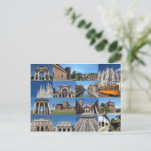 Uitzicht Milaan Milano in Italië Briefkaart (Staand voorkant)