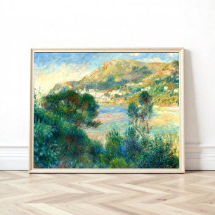 Uitzicht Monte Carlo uit Pet Martin, Renoir Poster