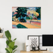 Uitzicht Murnau Poster (Thuiskantoor)