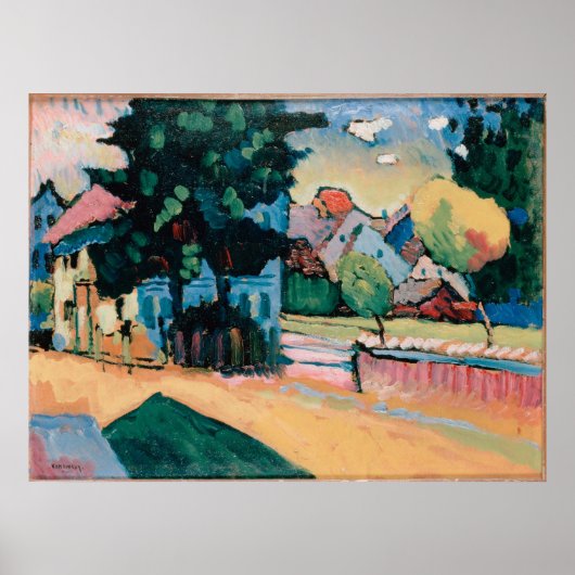 Uitzicht Murnau Poster (Voorkant)