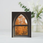 Uitzicht najaar briefkaart (Staand voorkant)