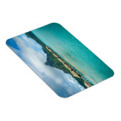 Uitzicht op Bora Bora eiland rechthoekige magneet (Rechterzijde)