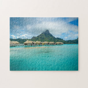 Uitzicht op Bora Bora Island puzzel