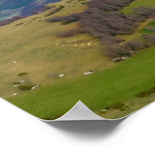 uitzicht op de Leoncel Poster (Hoek)