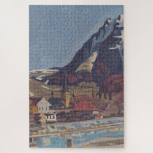Uitzicht op Dolný Kubín door Arnold Peter Weisz Legpuzzel