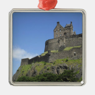 Uitzicht op Edinburgh Castle, Edinburgh, Schotland Metalen Ornament