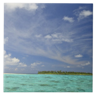 Uitzicht op Funadoo Island vanuit Funadovilligilli Tegeltje