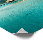 Uitzicht op het poster Bora Bora (Hoek)