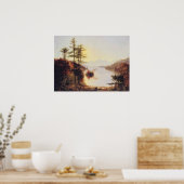 Uitzicht op het Winnipiseogemeer Poster (Keuken)