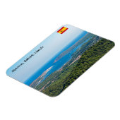 Uitzicht op Menorca van de top van Monte Toro Magneet (Linkerzijde)