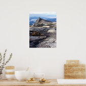 uitzicht op Mt Kinabalu Poster (Keuken)