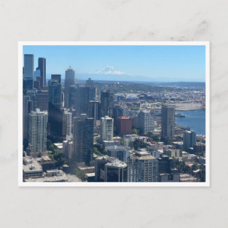 Uitzicht op Mt. Rainer Briefkaart