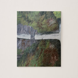 Uitzicht op Multnomah Falls Legpuzzel