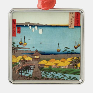 Uitzicht Osaka Metalen Ornament