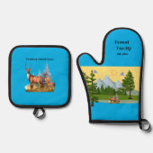 Uitzicht Ovenwant & Pannenlap Set (Voorkant)