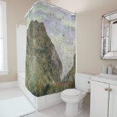 Uitzicht over het Zee van Claude Monet Douchegordijn (In situ)