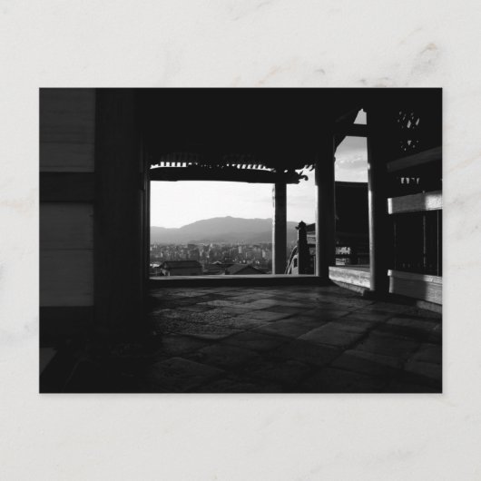 Uitzicht over Kyoto Briefkaart (Voorkant)