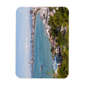 Uitzicht over Pattaya Bay. Magneet (Verticaal)