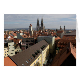 Uitzicht Over Regensburg, Duitsland