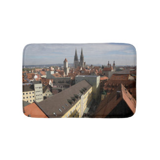Uitzicht Over Regensburg, Duitsland Badmat