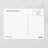 Uitzicht palmveren briefkaart (Achterkant)