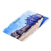 Uitzicht Panorama kathedraal van Milaan Magneet (Linkerzijde)