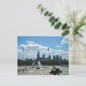 Uitzicht Philadelphia Briefkaart (Staand voorkant)