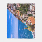 Uitzicht Positano, Italië Fleece Deken (Voorkant)