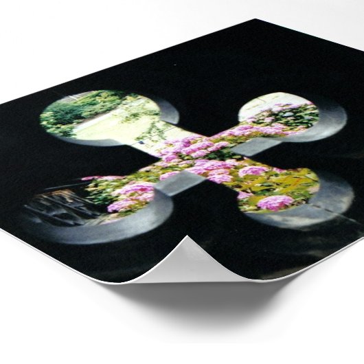  uitzicht poster (Hoek)