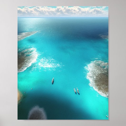 Uitzicht Poster (Voorkant)