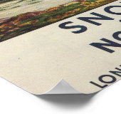 Uitzicht Poster Snowdon Mountain (Hoek)