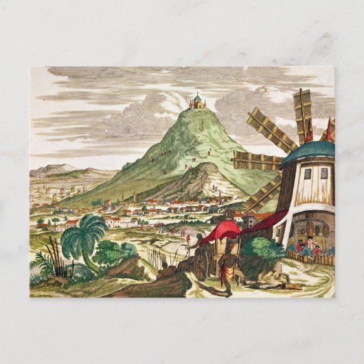 Uitzicht Potosi in Bolivia Briefkaart (Voorkant)