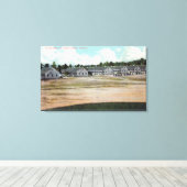 Uitzicht Presidio Canvas Afdruk (Insitu (Houten vloer))