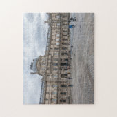 Uitzicht puzzel in het Louvre-museum te Parijs (Verticaal)