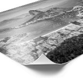 Uitzicht Rio de Janeiro Foto Afdruk (Hoek)