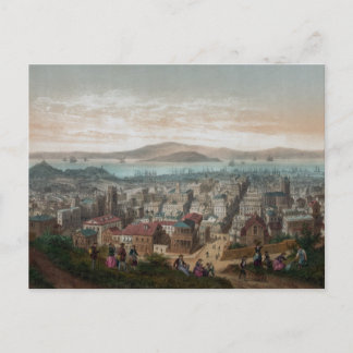 Uitzicht San Francisco (1860) Briefkaart