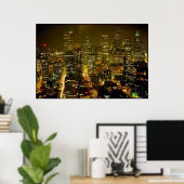 Uitzicht Seattle Poster (Thuiskantoor)