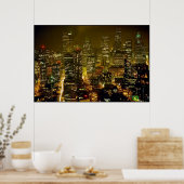Uitzicht Seattle Poster (Keuken)