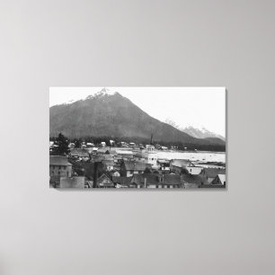 Uitzicht Sitka, Alaska Photography Sitka, AK Canvas Afdruk