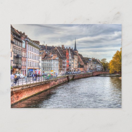 Uitzicht Straatsburg Briefkaart (Voorkant)