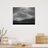 Uitzicht SW Over Manzanar, Dust Storm 1943 Poster (Keuken)
