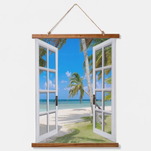 Uitzicht Tapestry Hangend Wandkleed (Voorkant)