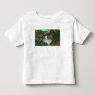 Uitzicht Taughannock-Herfsten, 215 feet hoog Kinder Shirts