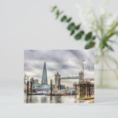 Uitzicht Thames Briefkaart (Staand voorkant)