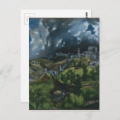 Uitzicht Toledo van El Greco Briefkaart (Voorkant / Achterkant)