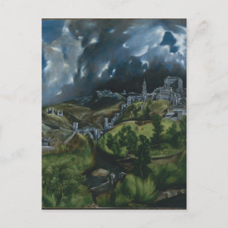Uitzicht Toledo van El Greco Briefkaart