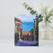 Uitzicht Toscane Coastal Feestdagenkaart (Staand voorkant)